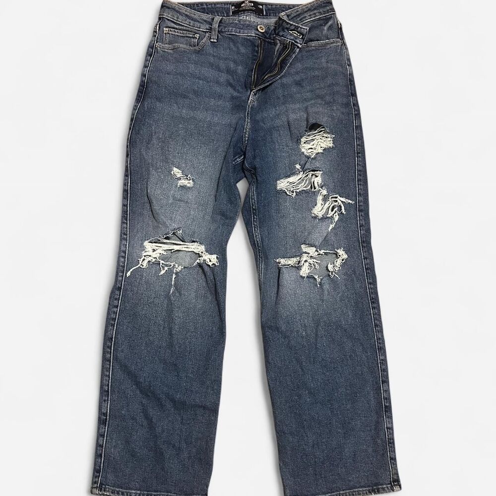 Hollister Dark Wash Ripped Jeans